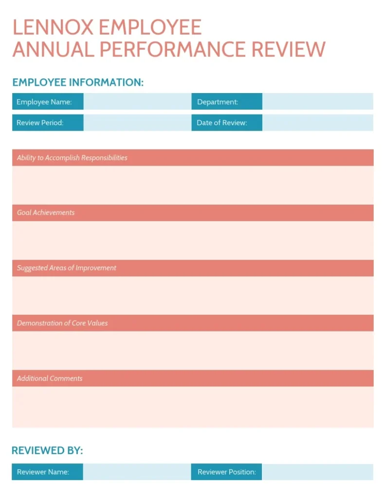 21 Performance Review Examples Phrases & Templates - Venngage