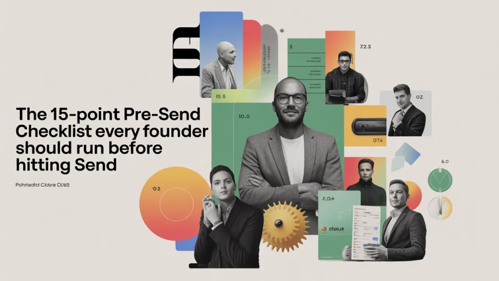 The 15-Point Pre-Send Checklist Every Founder Should Run Before Hitting