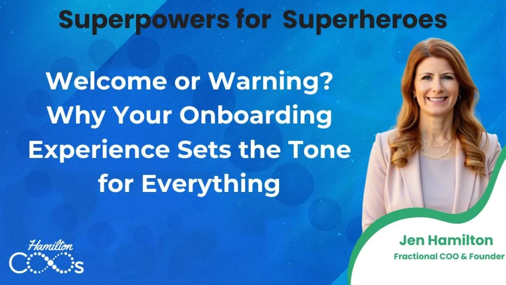 Why Your Onboarding Experience Sets the Tone for Everything